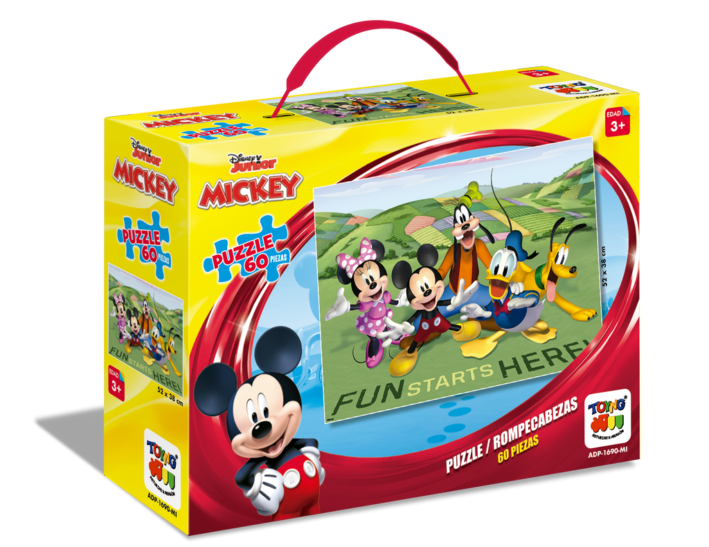 PACK ROMPECABEZAS / MEMORICE 60 PIEZAS DISNEY