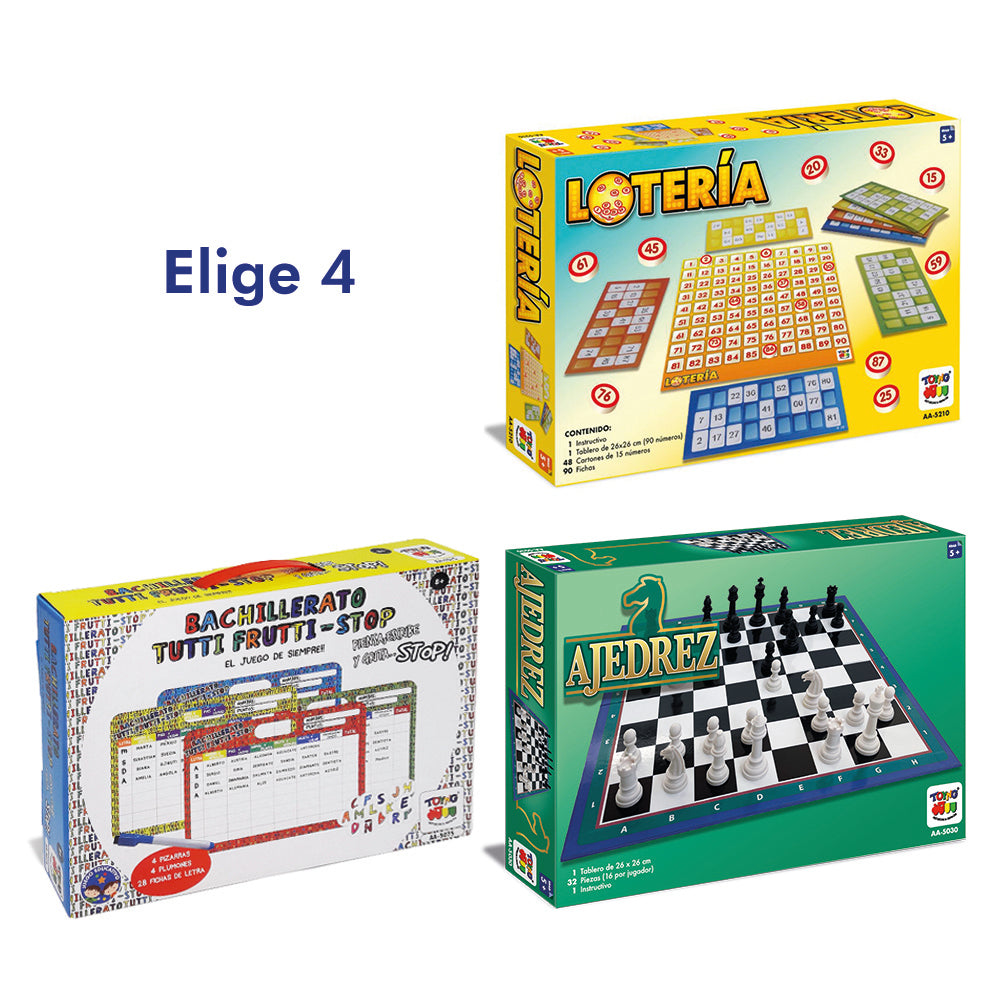 PACK JUEGOS CLASICOS TOYNG 1