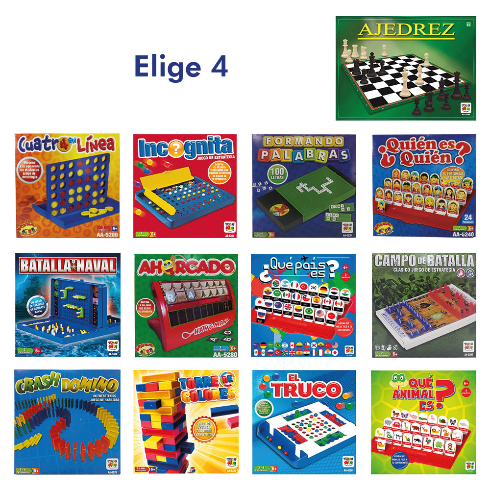 PACK JUEGOS TOYNG 1